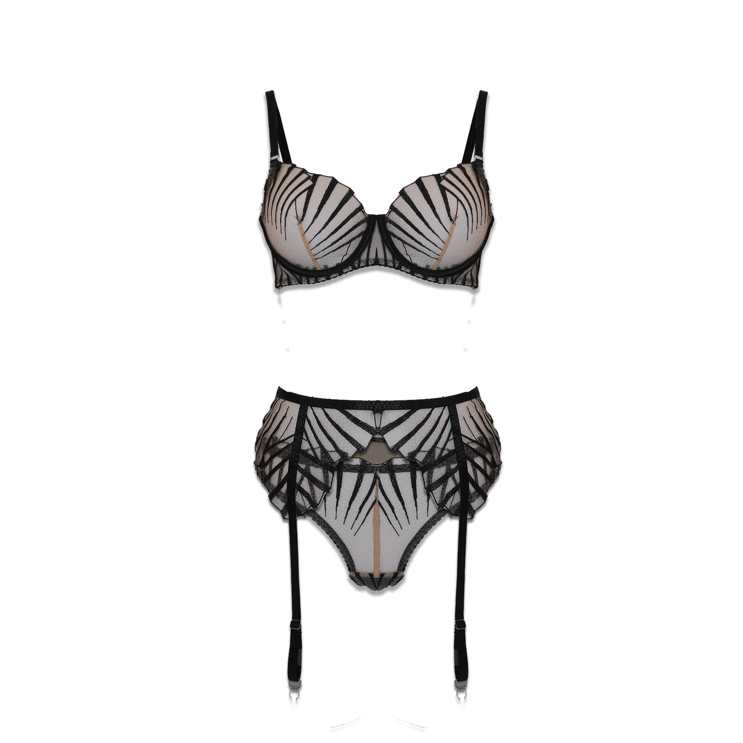 Sultry Nights Garter Set