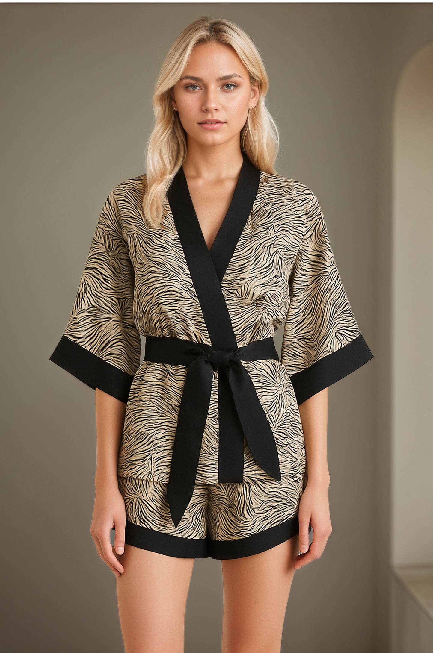 Lux Satin Robe