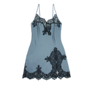 Blue Haze Lace Caress Slip