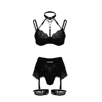Luxe Chain Lace Set