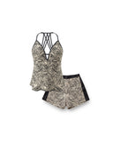 Satin Strappy-Back Cami