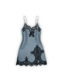 Blue Haze Lace Caress Slip