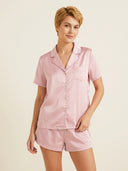 Blush Soft Touch Satin PJ Set