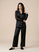 Black Lace Dream Lounge Set