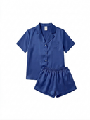 Sapphire Soft Touch Satin PJ Set